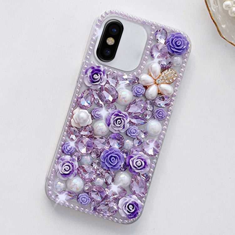 Strass Glitzer PC Handyhülle für iPhone 12 | 11 | XR | XS | X | 7 | 8 |