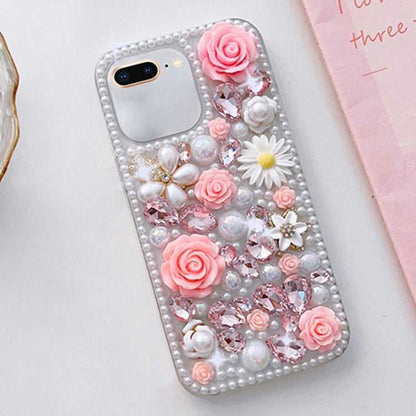 Strass Glitzer PC Handyhülle für iPhone 12 | 11 | XR | XS | X | 7 | 8 |