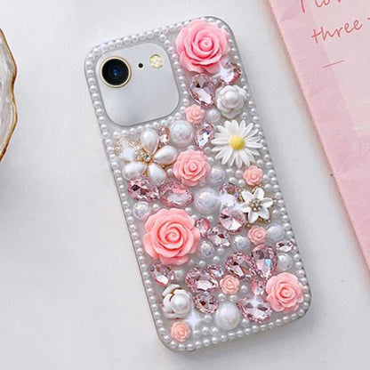 Strass Glitzer PC Handyhülle für iPhone 12 | 11 | XR | XS | X | 7 | 8 |