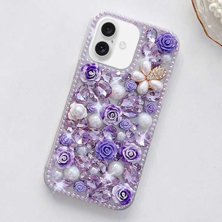 Strass Glitzer PC Handyhülle für iPhone 16 | 15 | 14 | 13