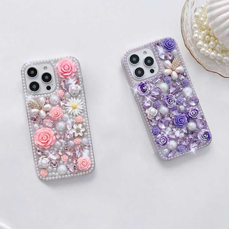 Strass Glitzer PC Handyhülle für iPhone 16 | 15 | 14 | 13