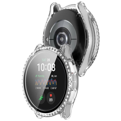 Strass PC Schutzhülle mit Schutzglas für Samsung Galaxy Watch 7 44mm | Galaxy Watch 7 40mm