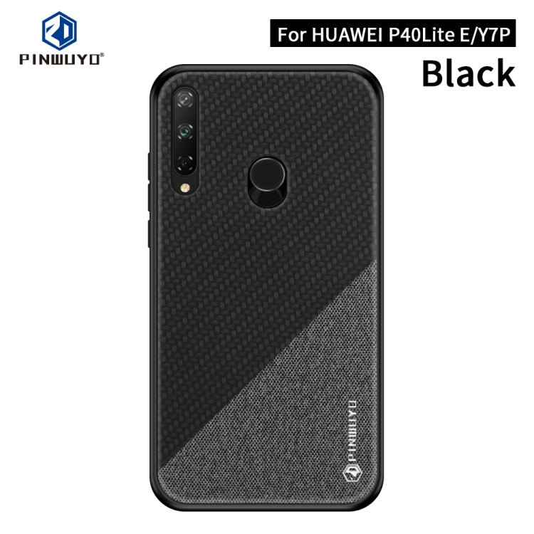 PINWUYO Rong Series Schutzhülle aus stoßfestem PC + TPU + Chemiefasergewebe - SmartPhoneZubehör.com